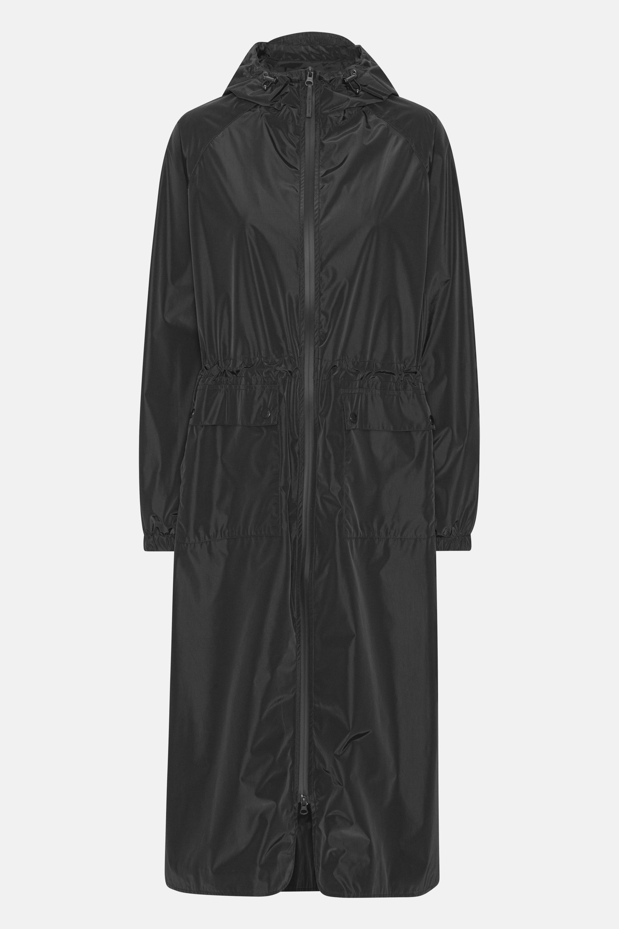 Ilse Jacobsen Hornbæk Rain Regenmantel Raincoat 001 Black